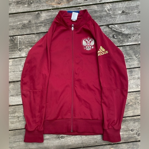 2015 Adidas FIFA Russia Soccer Anthem Jacket Medium - Picture 1 of 8
